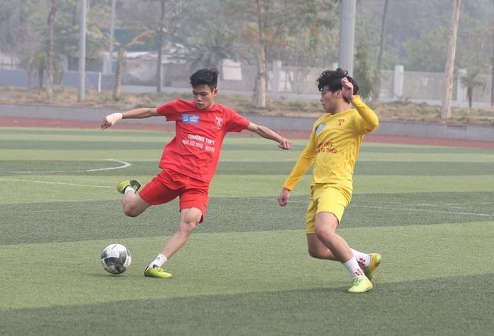 Không những thủ hay, đại diện đến từ Thạch Thất còn tấn công sắc sảo...