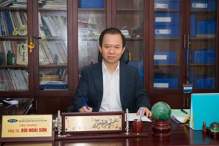 PGS. TS. Bùi Hoài Sơn, Viện trưởng Viện Văn hóa nghệ thuật quốc gia Việt Nam. Ảnh: VGP/Thiện Tâm