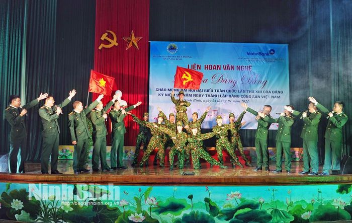 Một tiết mục tại chương trình văn nghệ.