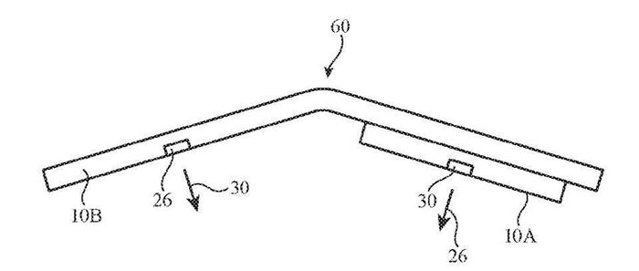 Thiết kế ốp lưng camera dạng cuốn sách cho iPhone của Apple. Ảnh: USPTO.