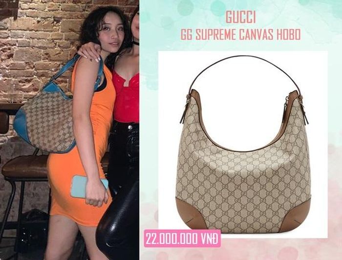 Trong một lần đi chơi với bạn bè, Mỹ Anh quyến rũ trong kiểu váy body tôn dáng hết nấc và còn xách cả chiếc túi Dior có giá gần nghìn đô.