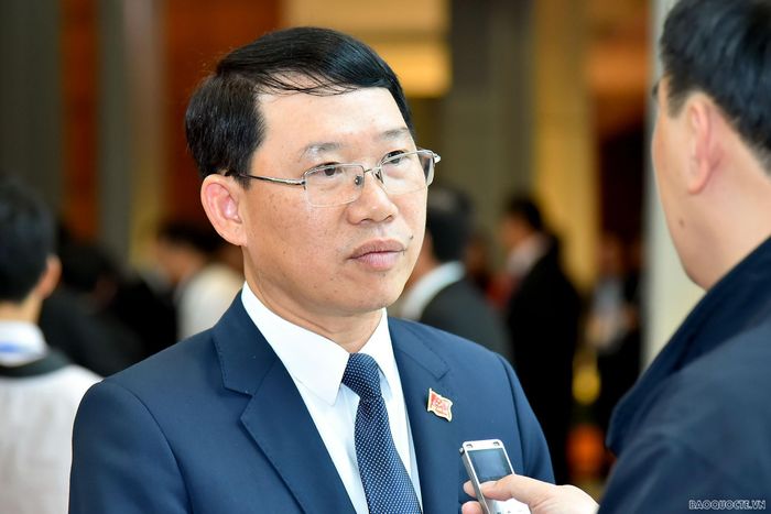 Đại biểu Lê Ánh Dương, Phó Bí thư Tỉnh ủy, Chủ tịch UBND tỉnh Bắc Giang. (Ảnh: Tuấn Anh)
