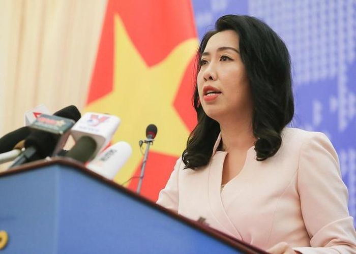 Người phát ngôn Bộ Ngoại giao Việt Nam Lê Thị Thu Hằng. Ảnh: Việt Linh.