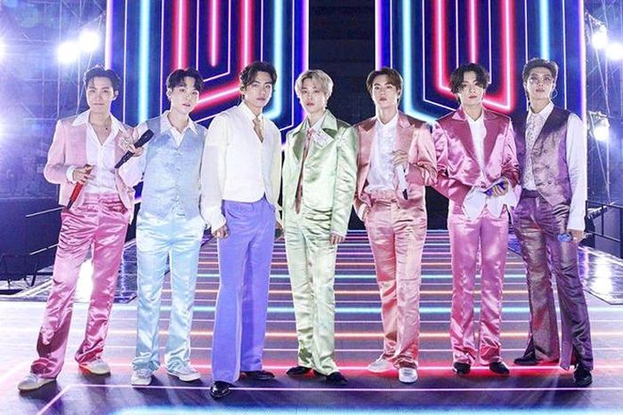 BTS là đại diện duy nhất của châu Á trong danh sách