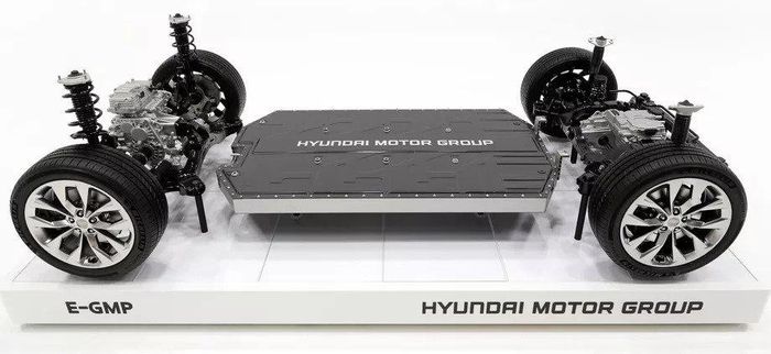Nền tảng xe điện E-GMP của Hyundai. Ảnh: Hyundai.