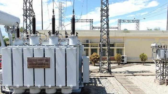 Quang cảnh Trạm biến áp 110kV Quảng Ngãi