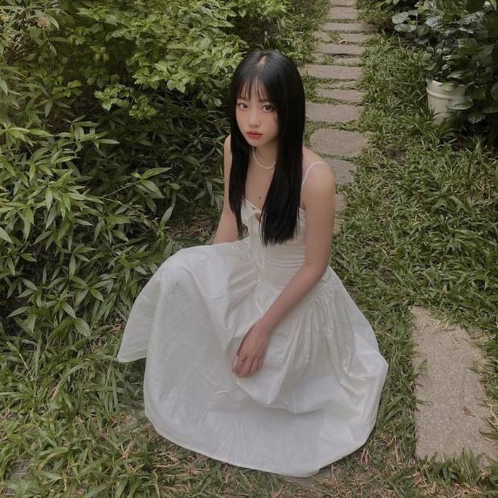 Thảo Vy cũng không thua kém với nhan sắc ngọt ngào như các hot girl Hàn Quốc