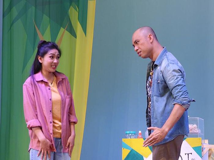 Huỳnh Thiện Trung (vai Tài), Phương Trâm (vai Thủy). ẢNH: H.K
