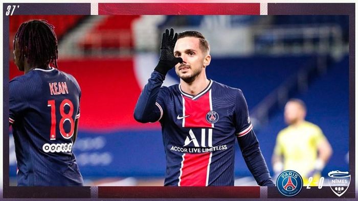 Sarabia nhân đôi cách biệt cho chủ nhà với pha đánh đầu cận thành ở phút 36