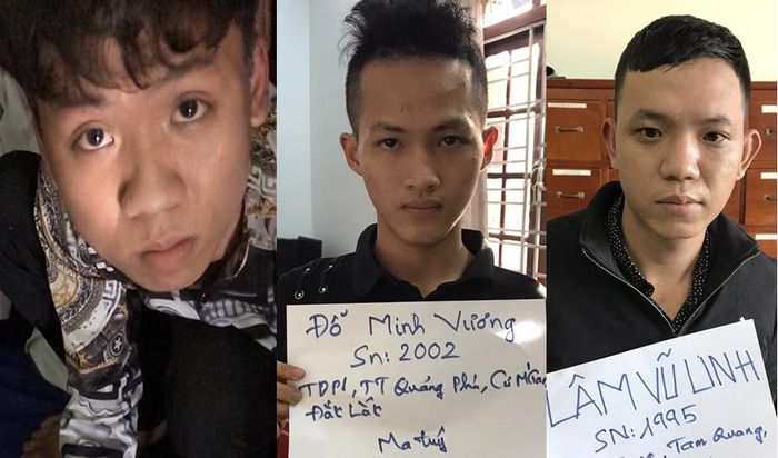 Lê Đại Quý, Đỗ Minh Vương và Lâm Vũ Linh.