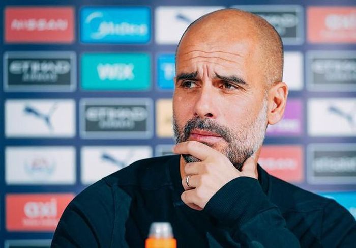 Guardiola phản ứng trực diện với phát biểu của Klopp. ẢNH: GETTY