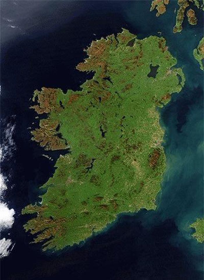 Hòn đảo ngọc Ireland. Ảnh chụp hôm 11/10.