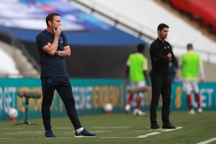  Arteta khó tránh khỏi vết xe đổ của Lampard khi bắt đầu sự nghiệp HLV. Ảnh: Getty. 