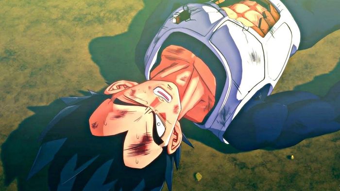9. Hoàng tử Saiyan được xây dựng như một người lạnh lùng, kiêu ngạo. Thế nhưng, cũng từng có lúc Vegeta phải rơi nước mắt, tệ hơn đó là khoảnh khắc trước khi anh chết vì đòn sát thủ của Frieza. Nhưng tuyệt nhiên đừng nhầm lẫn, những giọt nước mắt của Vegeta không đến từ sự sợ hãi cái chết mà đơn giản, nó là sự uất hận khi cảm thấy sự bất lực của mình trước kẻ thù diệt tộc ở trước mắt. Ảnh: Zanar.