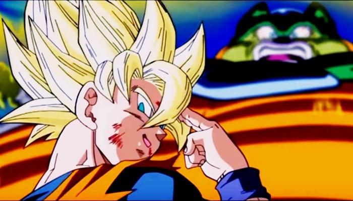 6. Trước đó, trong trận chiến với Cell, Goku cũng đã có hành động tương tự. Tuy nhiên, khỉ con làm điều này còn vì tất cả người dân trên Trái Đất. Cell phình to cơ thể và biến mình trở thành một quả bom khổng lồ. Đứng trước điều này, Goku cảm thấy mình cần có tránh nhiệm và anh chấp nhận cái chết khi dịch chuyển bản thân cùng kẻ thù tới nơi khác để tránh một thảm họa toàn cầu. Ảnh: DBReview.