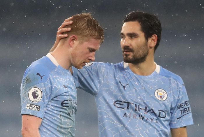 Gundogan giúp Man City quên đi nỗi nhớ De Bruyne. Ảnh: Reuters.