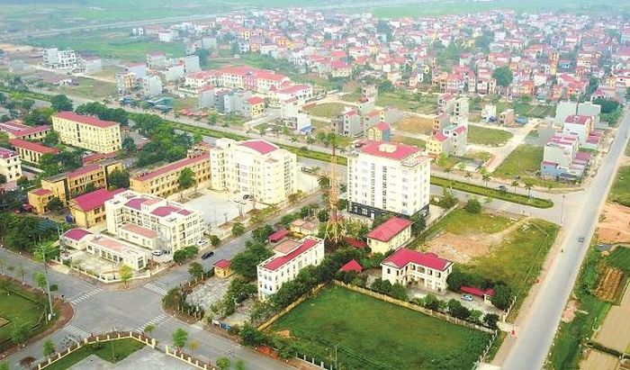 Cơ sở hạ tầng của huyện Mê Linh đang được đầu tư xây dựng đồng bộ.