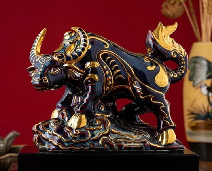 Tượng trâu phong thủy được sử dụng để chiêu tài, nạp khí, tăng thịnh vượng.