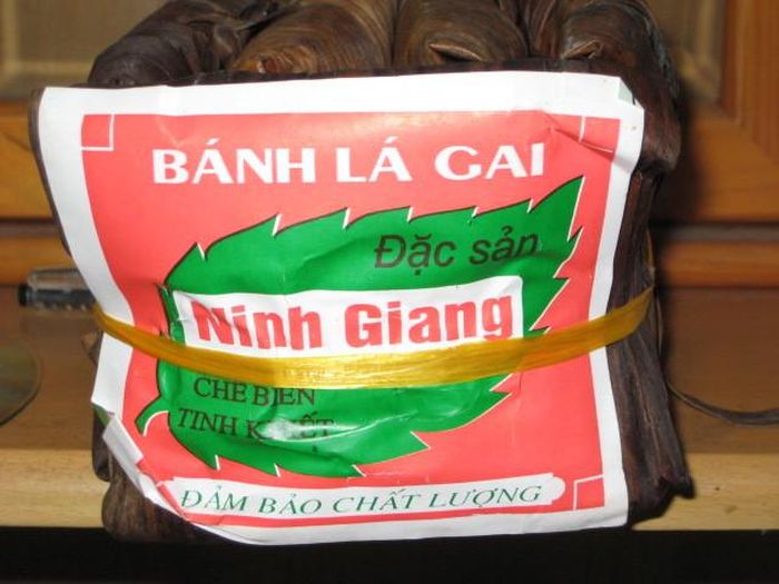 Bánh gai là đặc sản của vùng đất Ninh Giang.