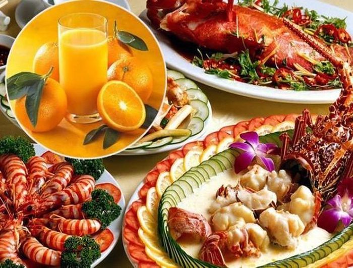 Do đó, nên lưu ý rằng không nên nấu chung tôm với các loại rau, củ giàu vitamin C, hoặc không ăn các loại quả giàu vitamin C trong vòng 4 tiếng ngay sau khi ăn tôm để không gây ngộ độc.