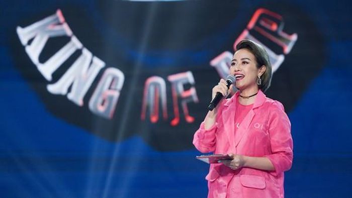 MC Phí Linh gắn bó với chương trình "King of Rap"