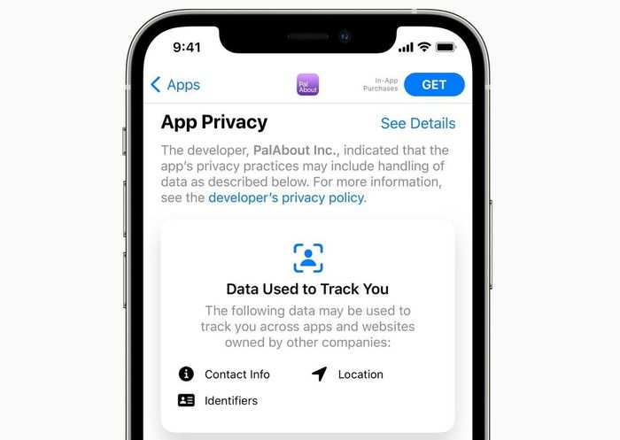  Tính năng phơi bày những gì ứng dụng sẽ truy cập vào dữ liệu người dùng. Ảnh: Apple. 