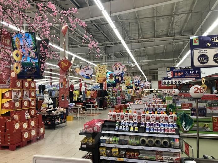Big C Hải Dương vắng khách, khác hẳn ngày thường. Ảnh: Báo Hải Dương