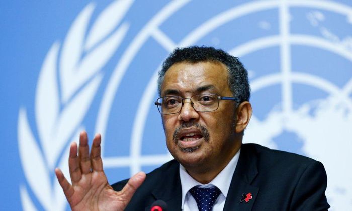 Tổng giám đốc WHO Tedros Adhanom Ghebreyesus. Ảnh: AP.