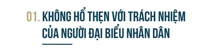 Qua một nhiệm kỳ làm ĐBQH, bà cảm thấy hài lòng với vai trò là người đại diện cho cử tri chưa? Trong đó, bà ấn tượng nhất điều gì nhất và còn vấn đề gì khiến bà trăn trở?