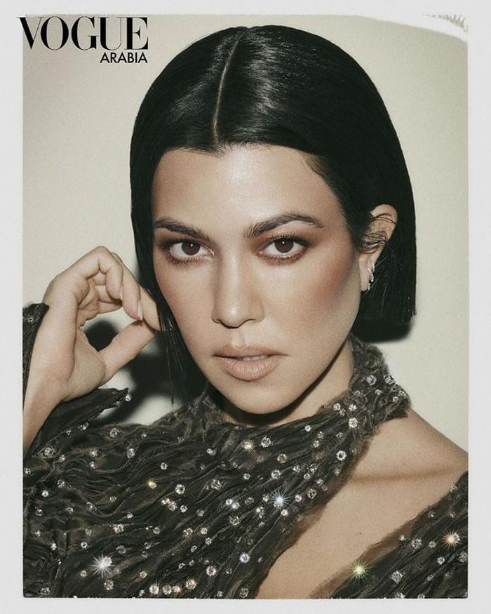  Kourtney Kardashian trên tạp chí Vogue. Ảnh: Vogue. 