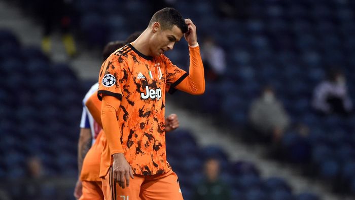 Ronaldo "tắt tiếng" ở trận lượt đi vòng 1/8 Champions League gặp Porto rạng sáng 18/2 (giờ Hà Nội).