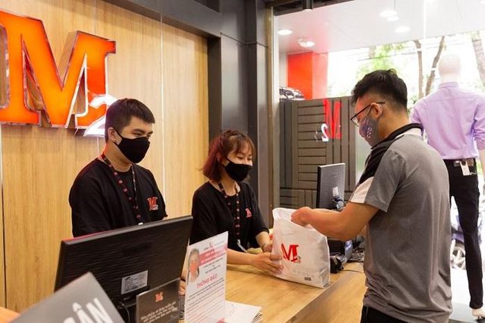 M2 Việt Nam đã mở bán nhưng do dịch cũng đã ảnh hưởng lớn đến việc kinh doanh. Ảnh: Khắc Kiên