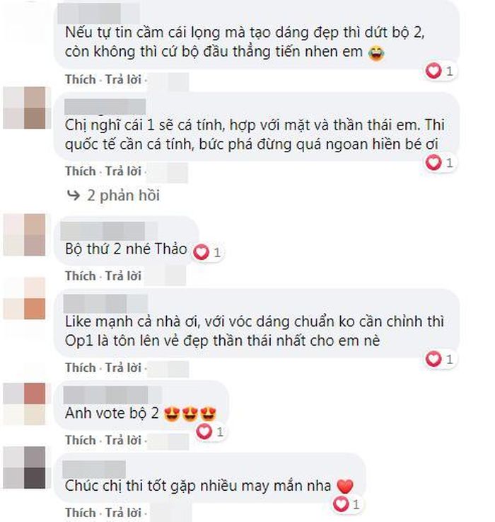 "Cuộc chiến" nảy lửa của fan sắc đẹp ra sức tư vấn trang phục dân tộc cho Ngọc Thảo.