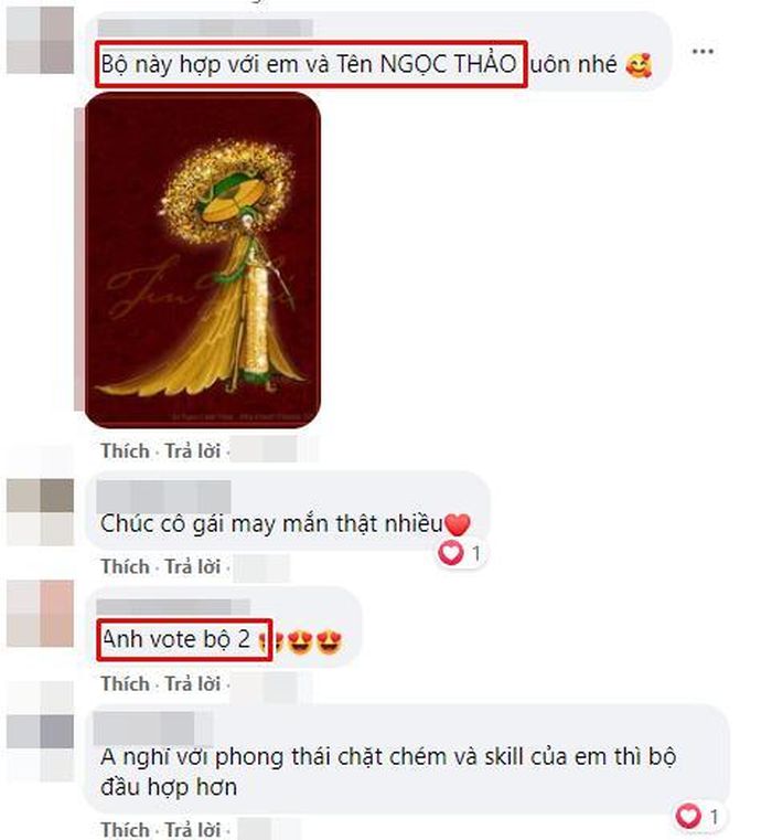 Fan sắc đẹp lại nghiêng hẳn về thiết kế lấy ý tưởng từ áo choàng.