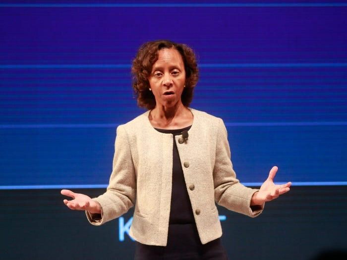  Marian Croak, phó chủ tịch kỹ thuật của Google, người sẽ đảm nhiệm vị trí trưởng nhóm Ethical AI sắp tới. Ảnh: Business Insider. 
