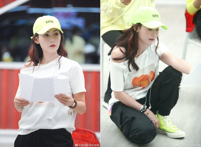  Thời gian gần đây, tên tuổi của Trương Bá Chi nóng trở lại khi tham gia show Tỷ tỷ đạp gió rẽ sóng. 
