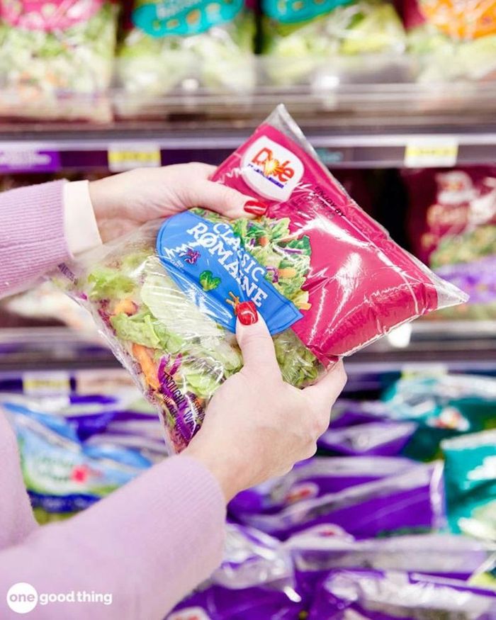 Rau tươi sẽ ít làm túi phồng hơn nhé - Ảnh minh họa