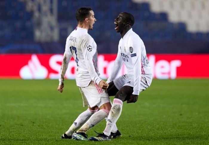 Hậu vệ Mendy giúp Real Madrid có lợi thế mong manh sau trận lượt đi.