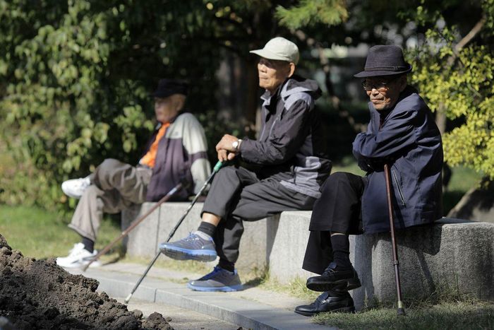  Hàn Quốc là một trong những quốc gia đang già hóa nhanh chóng. Ảnh: Bloomberg. 
