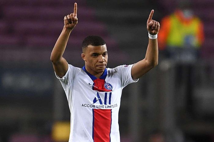 Mbappe đang đạt phong độ đỉnh cao trong mùa giải này. Ảnh: Getty.