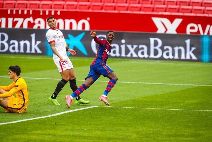 Dembele dứt điểm quyết đoán mở tỷ số