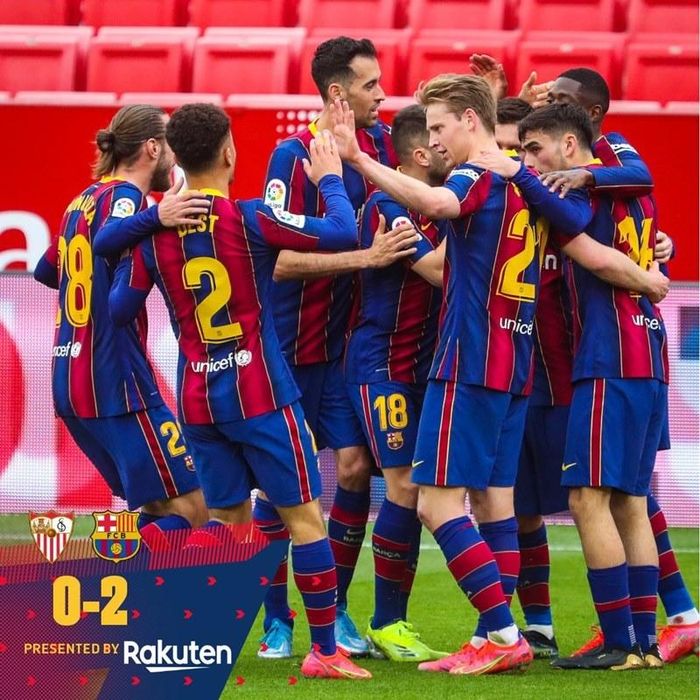 Barca đánh bại Sevilla
