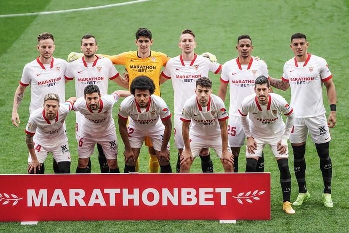 Đội hình xuất phát của Sevilla