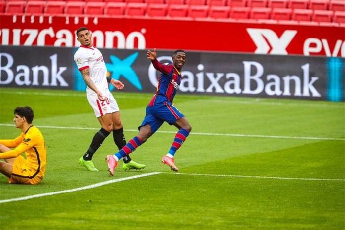 Dembele khai thông bế tắc cho Barca
