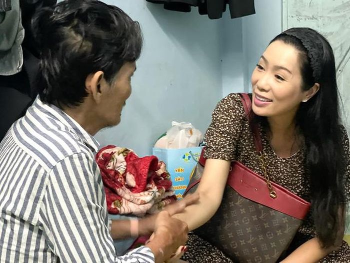Nghệ sĩ Kim Chi cho biết sắp tới sẽ cùng một số nghệ sĩ lập quỹ từ thiện để hỗ trợ cuộc sống Thương Tín bớt chật vật