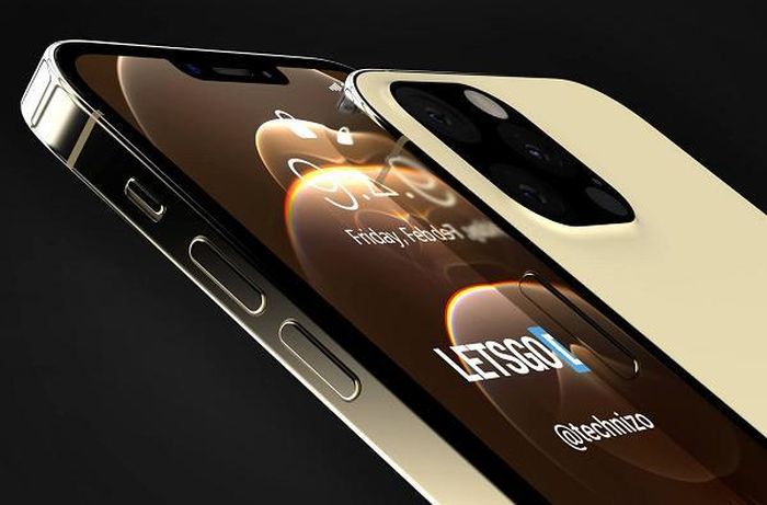 Tai thỏ vẫn xuất hiện trên máy cho phép đủ không gian chứa camera, cảm biến Face ID. iPhone 13 có thể trang bị sạc ngược và không còn cổng kết nối nào.