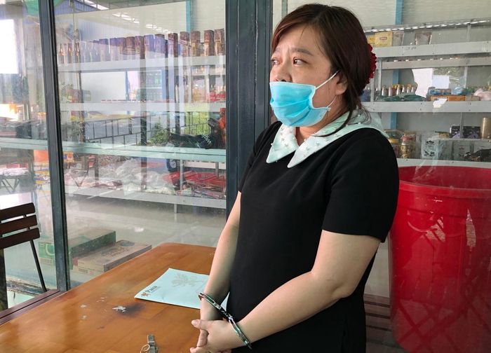 Mẩn bị bắt ngày 3/3. Ảnh: Hoàng Giang.