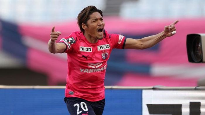 Yoshito Okubo ghi bàn mở tỷ số nhưng Cerezo Osaka không thể bảo toàn được chiến thắng.Ảnh: Cerezo Osaka