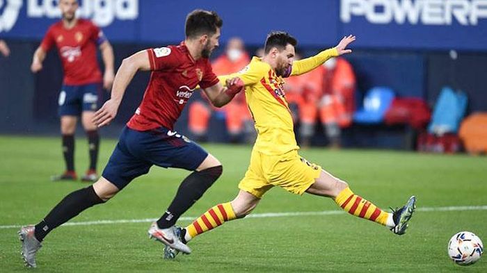 Video clip bàn thắng trận Osasuna 0-2 Barcelona được cập nhật TẠI ĐÂY