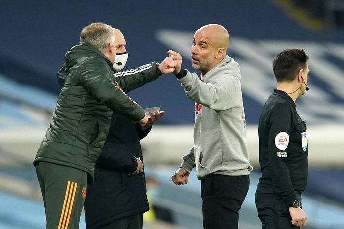Solskjaer 'át vía' Pep Guardiola tại Etihad